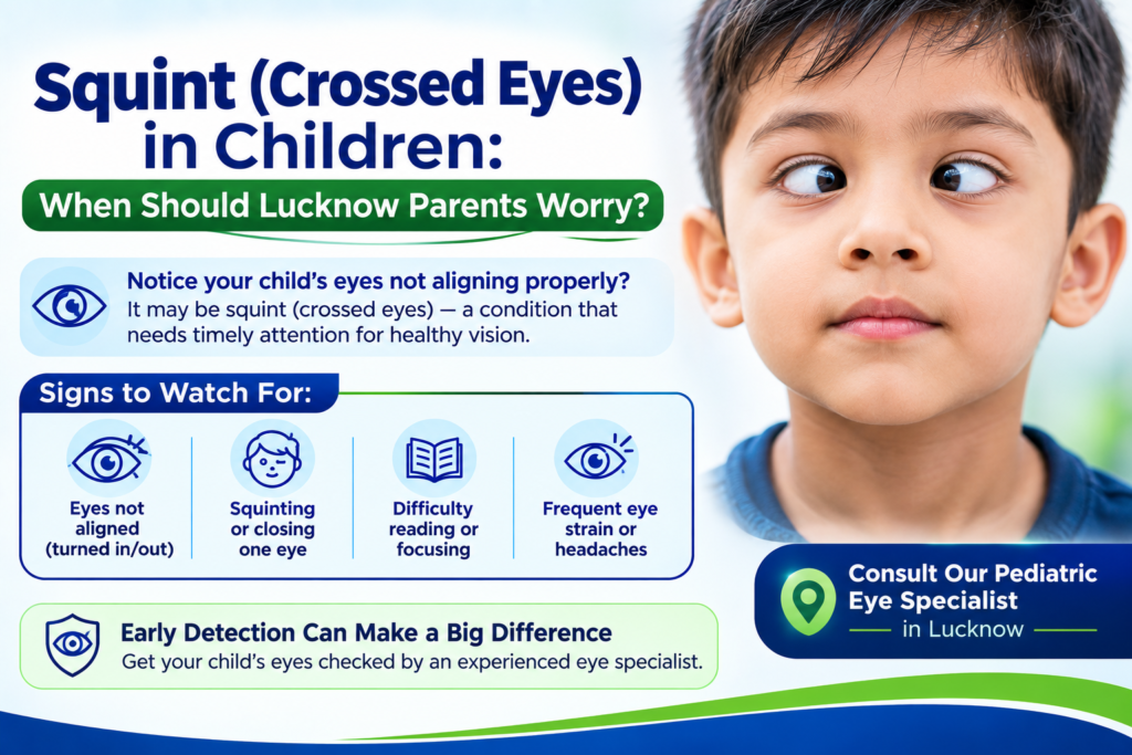 Squint (Crossed Eyes) in Children